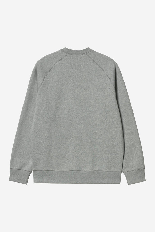 Carhartt Wip CHASE SWEAT Grey Heather / Gold