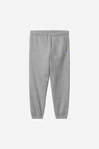 Carhartt Wip CHASE SWEAT PANT Grey Heather / Gold
