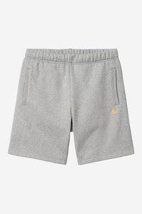 Carhartt Wip CHASE SWEAT SHORT Grey Heather / Gold