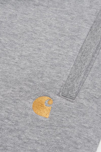 Carhartt Wip CHASE SWEAT SHORT Grey Heather / Gold