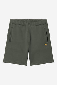 Carhartt Wip CHASE SWEAT SHORT Leaf / Gold