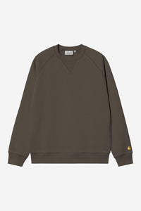 Carhartt Wip CHASE SWEAT Shungite / Gold
