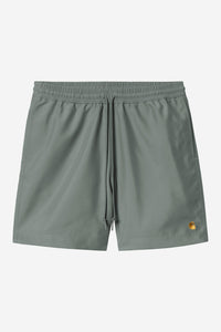 Carhartt Wip CHASE SWIM SHORT Velvet Green / Gold