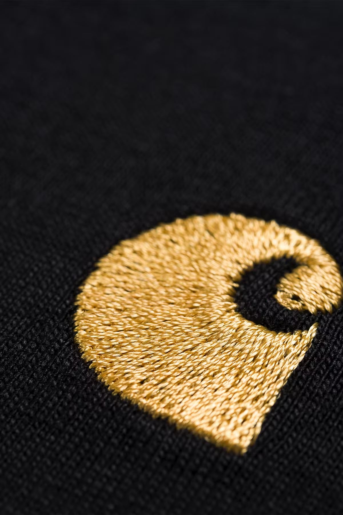 Carhartt Wip CHASE S/S TEE Black/Gold