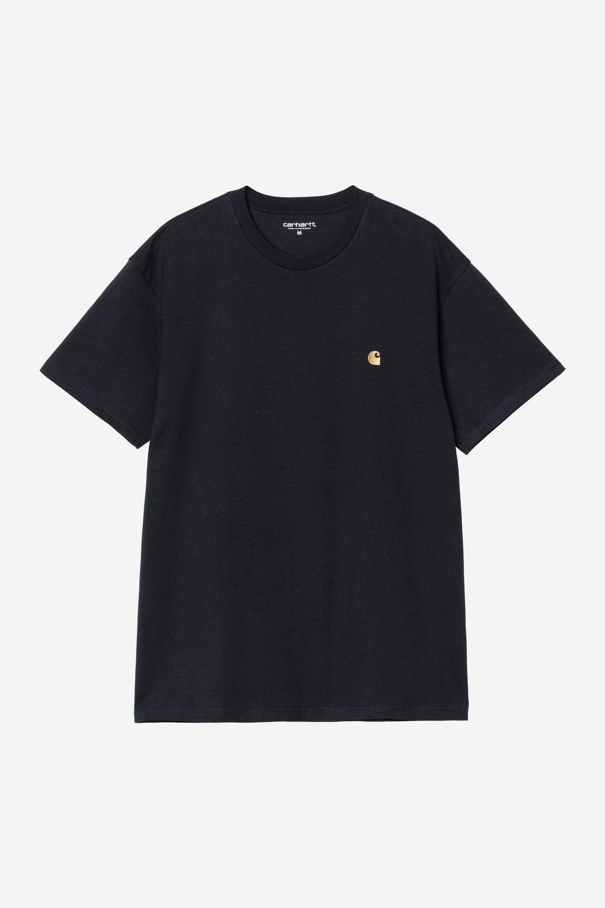 Carhartt Wip CHASE S/S TEE Dark Navy / Gold