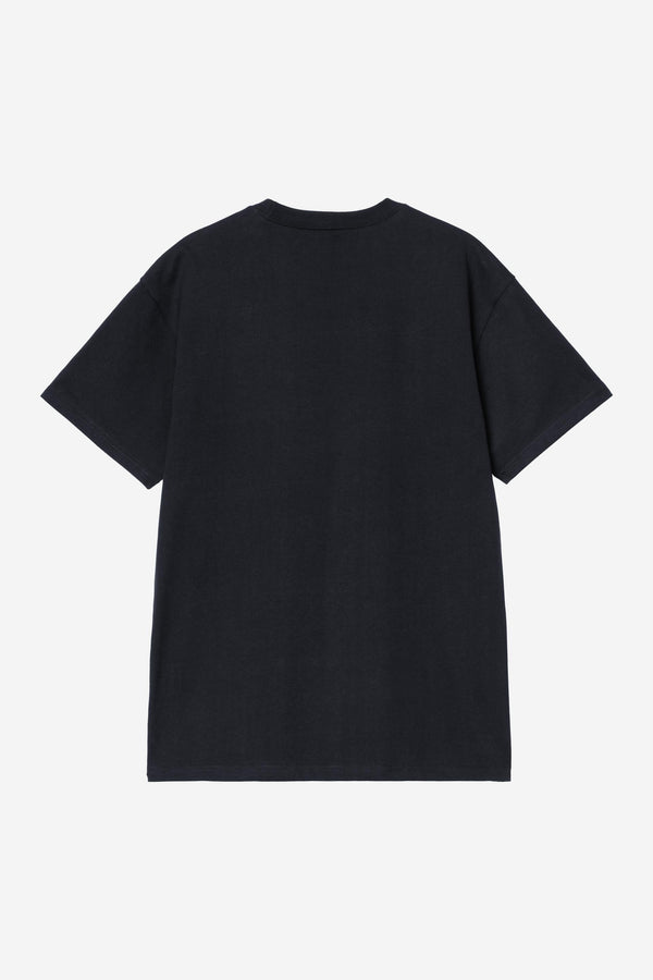Carhartt Wip CHASE S/S TEE Dark Navy / Gold