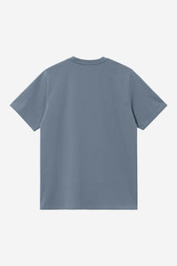 Carhartt Wip CHASE S/S TEE Icesheet / Gold