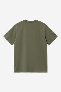 Carhartt Wip CHASE S/S TEE Leaf / Gold