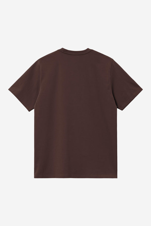 Carhartt Wip CHASE S/S TEE Palisander / Gold