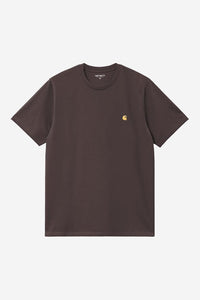 Carhartt Wip CHASE S/S TEE Shale / Gold