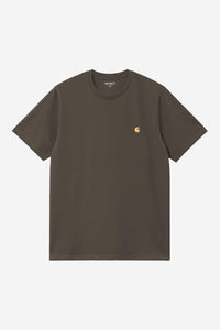 Carhartt Wip CHASE S/S TEE Shungite / Gold