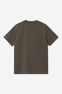 Carhartt Wip CHASE S/S TEE Shungite / Gold
