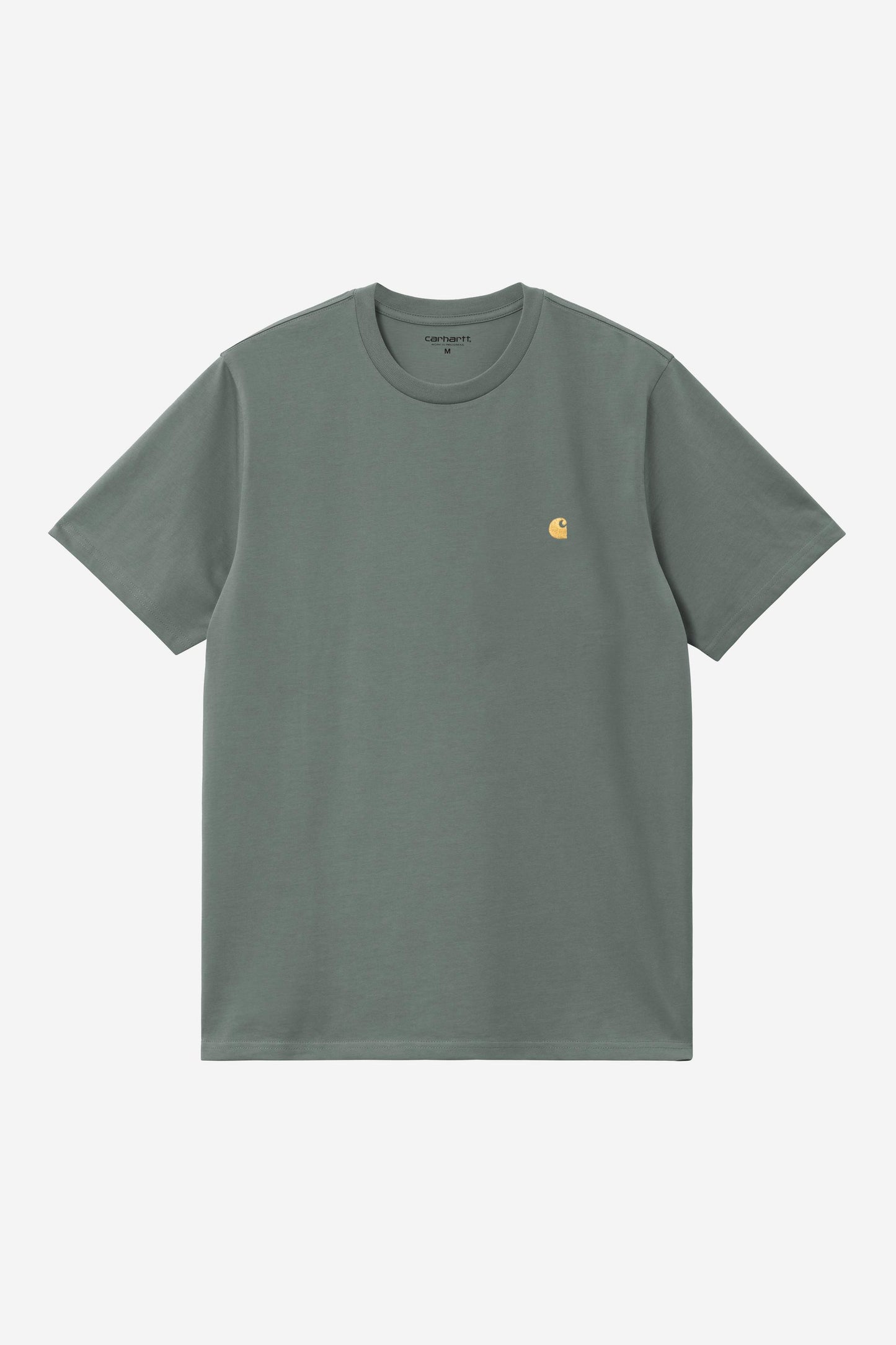 Carhartt Wip CHASE S/S TEE Velvet Green / Gold