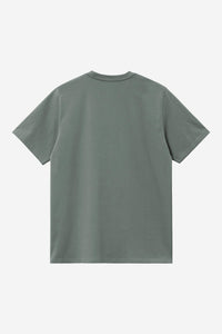 Carhartt Wip CHASE S/S TEE Velvet Green / Gold