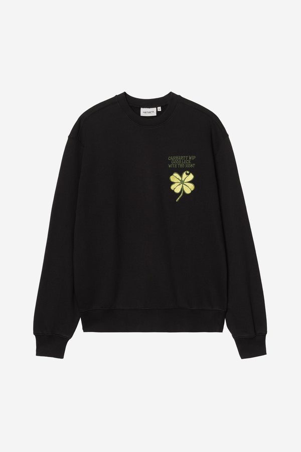 Carhartt Wip CLOVER SWEAT Black — Carhartt Wip