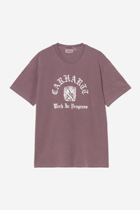 Carhartt Wip COAT OF ARMS S/S TEE Cozy Purple Garment dyed