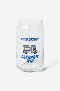 Carhartt Wip COLD DRINKS CAN GLASS Clear