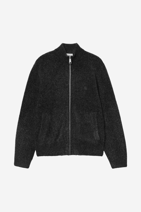 Carhartt Wip CURTIS SWEATER Tangled Black — Carhartt Wip