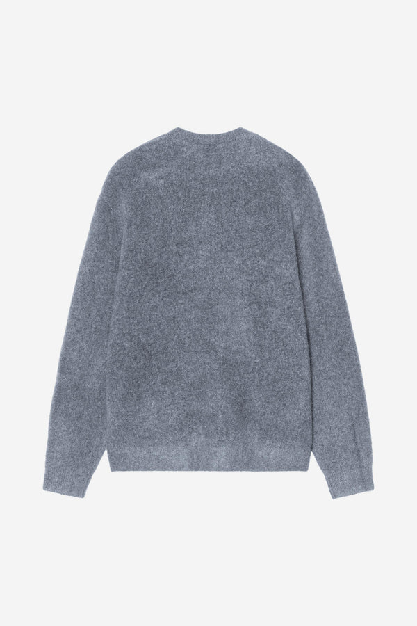 Carhartt Wip CURTIS SWEATER Tangled Shady Blue