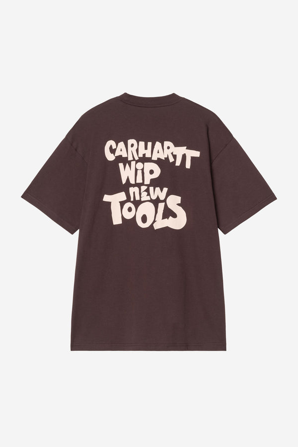 Carhartt Wip CUTOUT S/S TEE Palisander — Carhartt Wip
