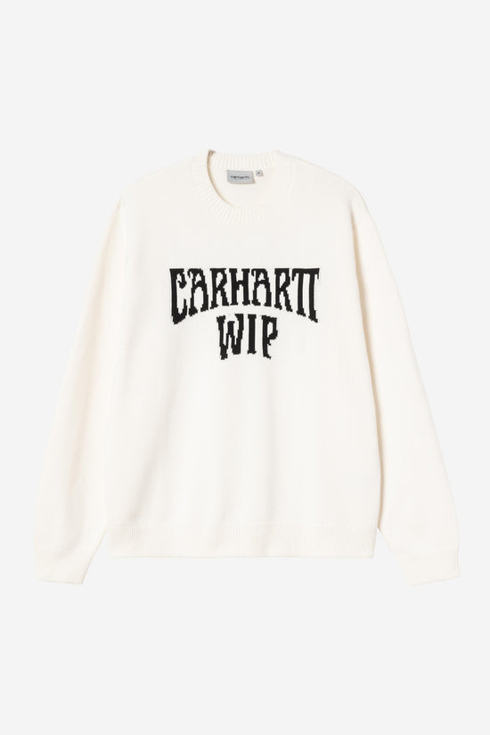 Carhartt Wip DECK SWEATER Wax / Black — Carhartt WIP