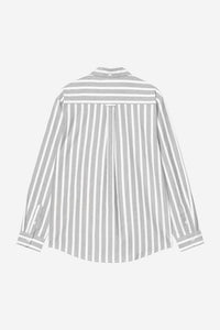 Carhartt Wip DEVEN L/S SHIRT Deven Stripe, Black / White