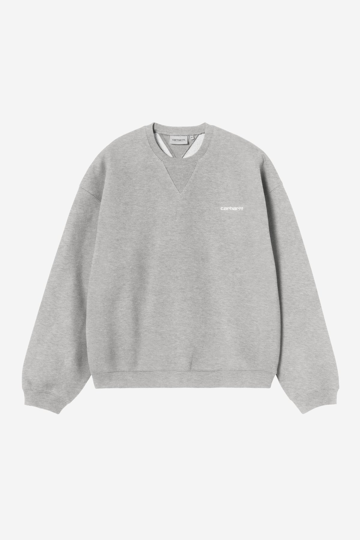 Carhartt Wip EBBERT SWEAT Grey Heather / White