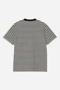 Carhartt Wip EZRA POCKET S/S TEE Black / Wax