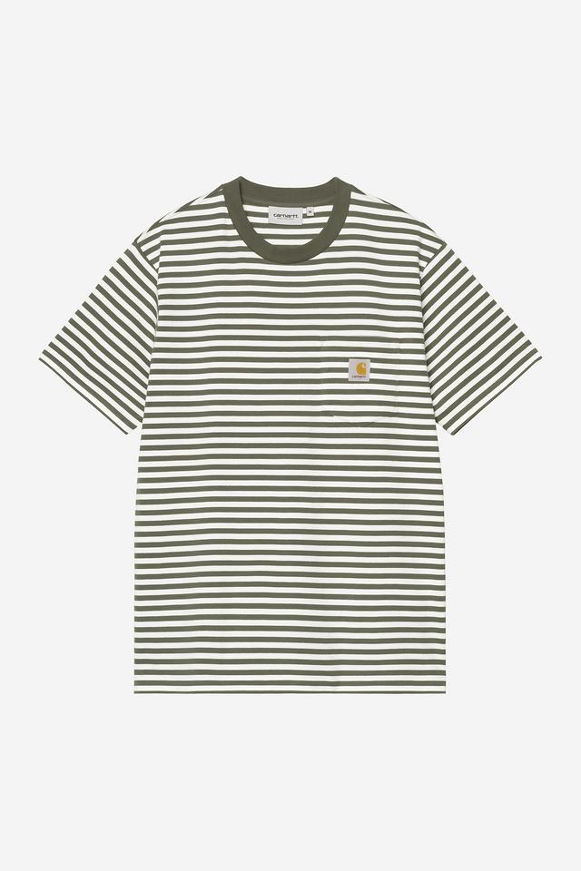 Carhartt Wip EZRA POCKET S/S TEE Leaf / Wax