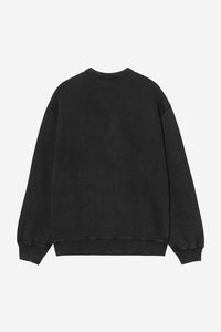Carhartt Wip FADED POND CORPS SWEAT Black
