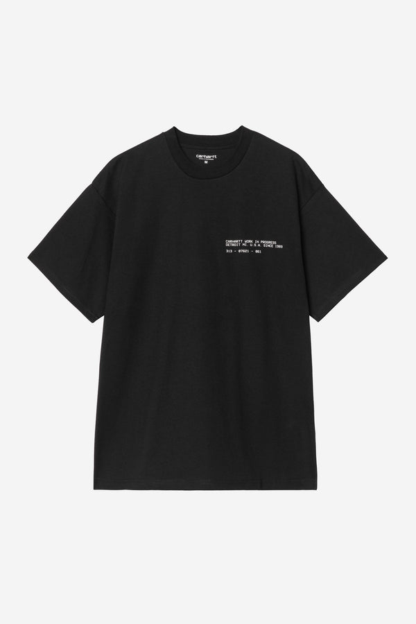 Carhartt Wip FEATHER PROGRESS S/S TEE Black