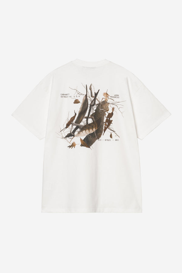 Carhartt Wip FEATHER PROGRESS S/S TEE White — Carhartt Wip