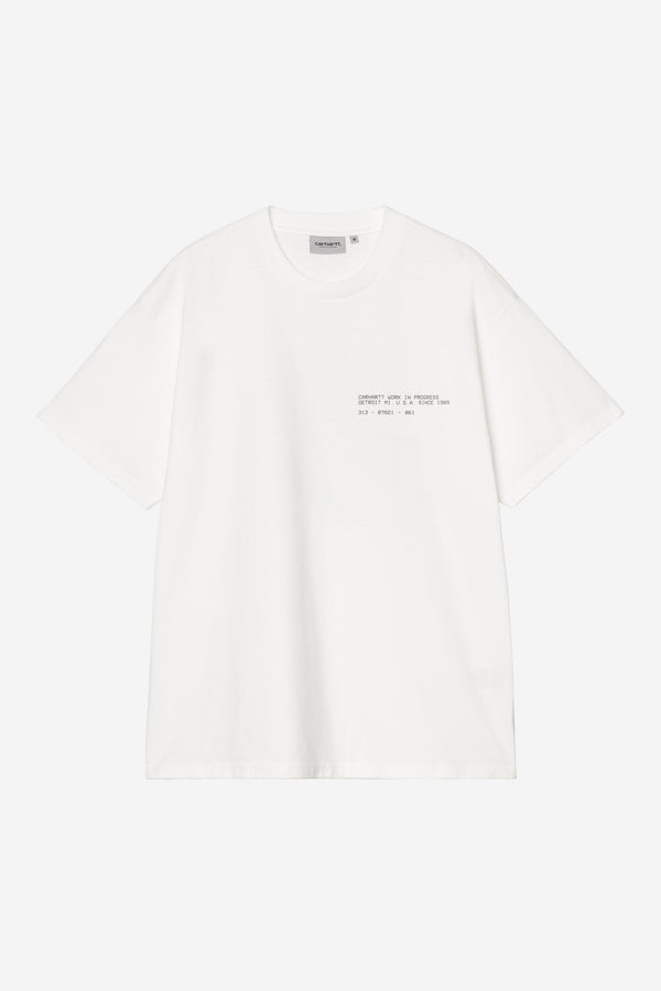 Carhartt Wip FEATHER PROGRESS S/S TEE White