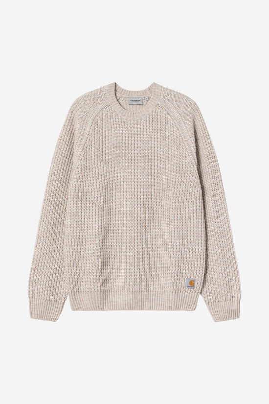 Carhartt Wip FIRTH SWEATER Fleur De Sel — Carhartt WIP