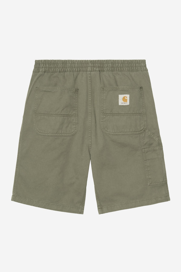 Carhartt Wip FLINT SHORT Leaf garment dyed — Carhartt Wip