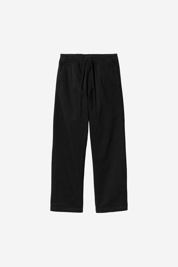 Carhartt Wip FLOYDE PANT Black garment dyed
