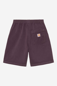 Carhartt Wip FLOYDE SHORT Cozy Purple garment dyed