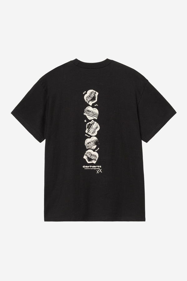 Carhartt Wip GARBLE S/S TEE Black — Carhartt Wip