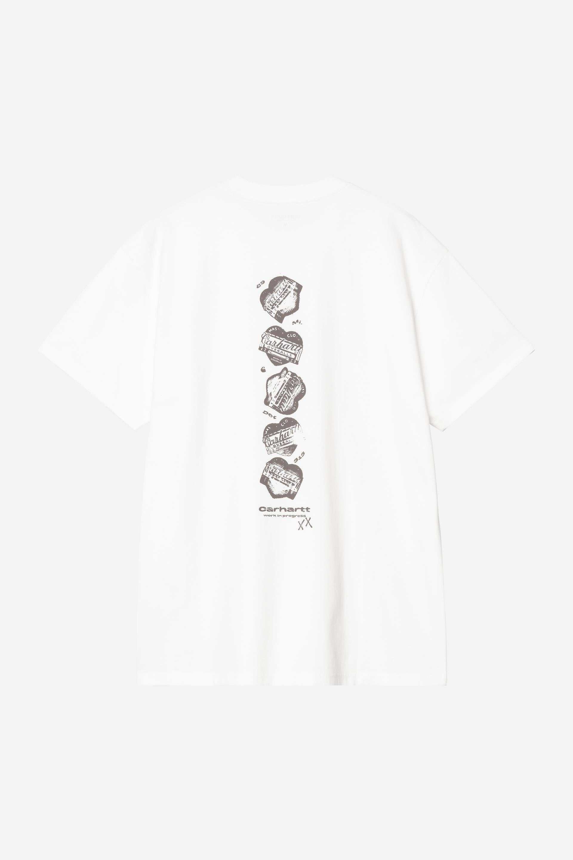 Carhartt Wip GARBLE S/S TEE White