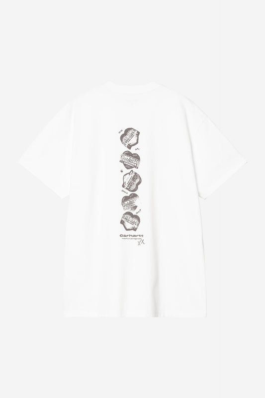 Carhartt Wip GARBLE S/S TEE White