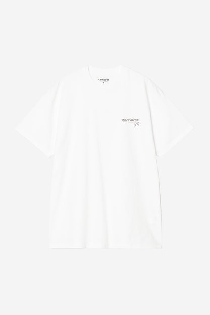 Carhartt Wip GARBLE S/S TEE White