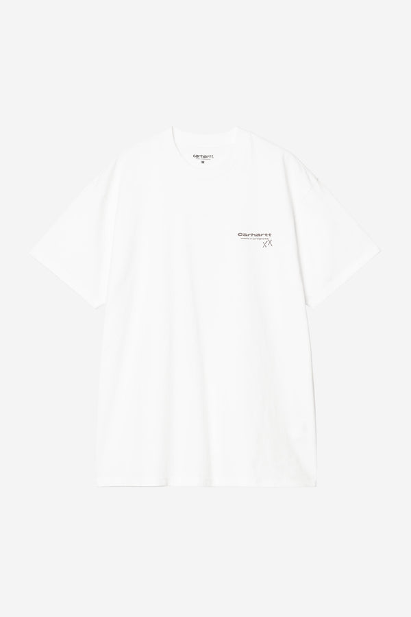 Carhartt Wip GARBLE S/S TEE White