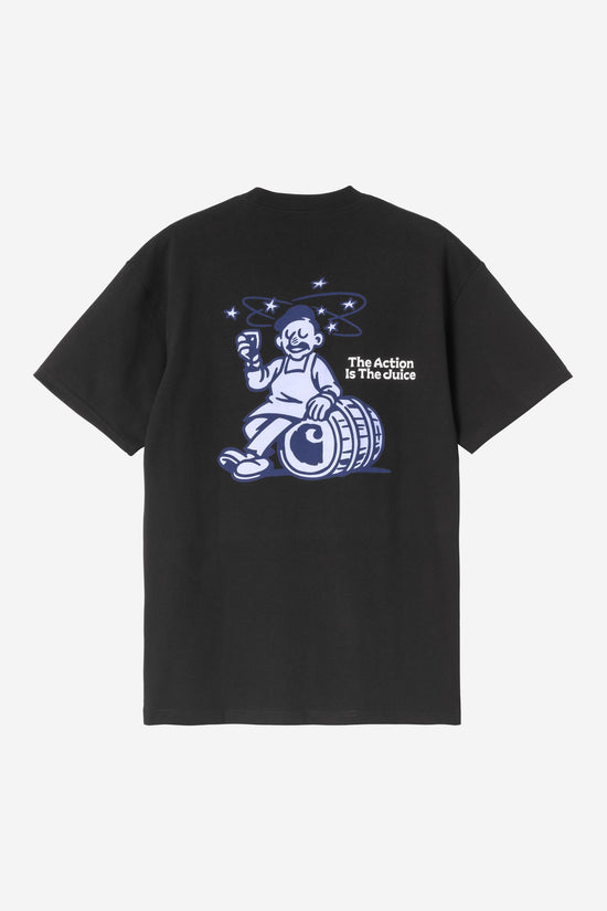 Carhartt Wip GRAPE PICKER S/S TEE Black — Carhartt WIP