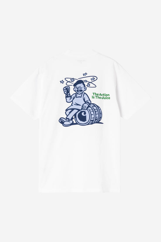Carhartt Wip GRAPE PICKER S/S TEE White — Carhartt WIP