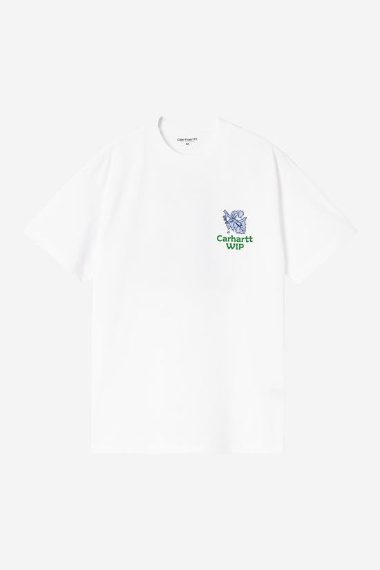 Carhartt Wip GRAPE PICKER S/S TEE White