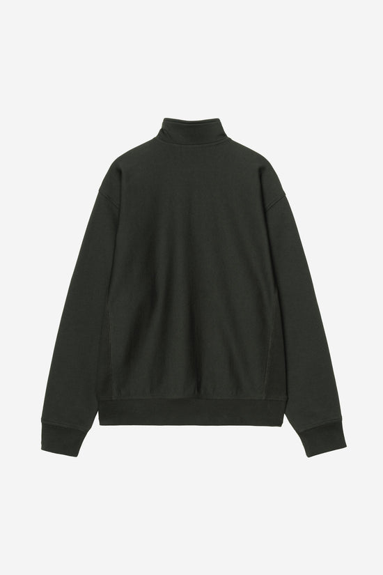 Carhartt Wip HALF ZIP AMERICAN SCRIPT SWEAT Raven