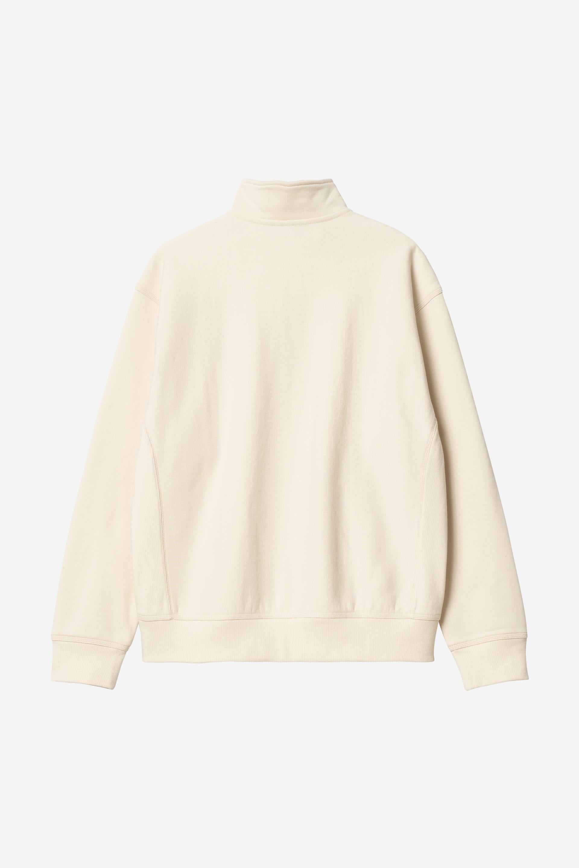 Carhartt Wip HALF ZIP AMERICAN SCRIPT SWEAT natial
