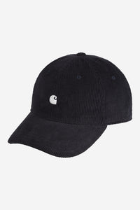 Carhartt Wip HARLEM CAP Dark Navy / White