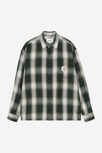 Carhartt Wip HARLIN L/S SHIRT Kale Green