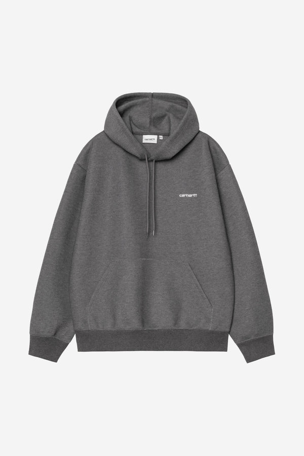 Carhartt Wip HOODED ALDA SWEAT Black / White — Carhartt Wip
